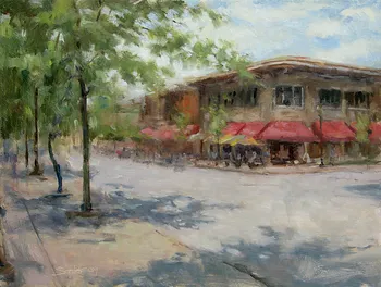 Painting Oil_Lockwood Corner_14x11